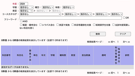 タイムテーブルのイメージ