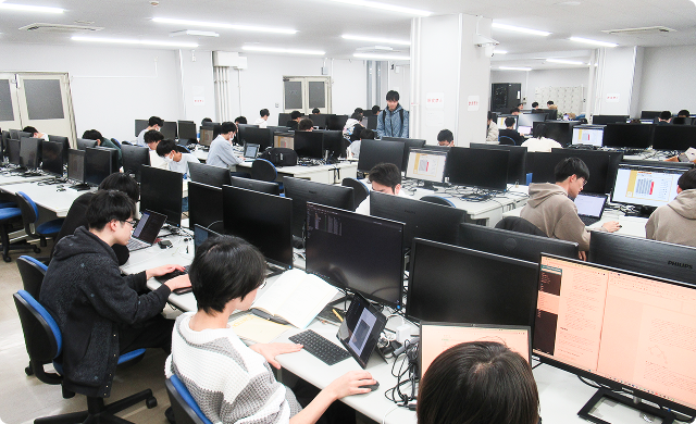 入学試験の写真
