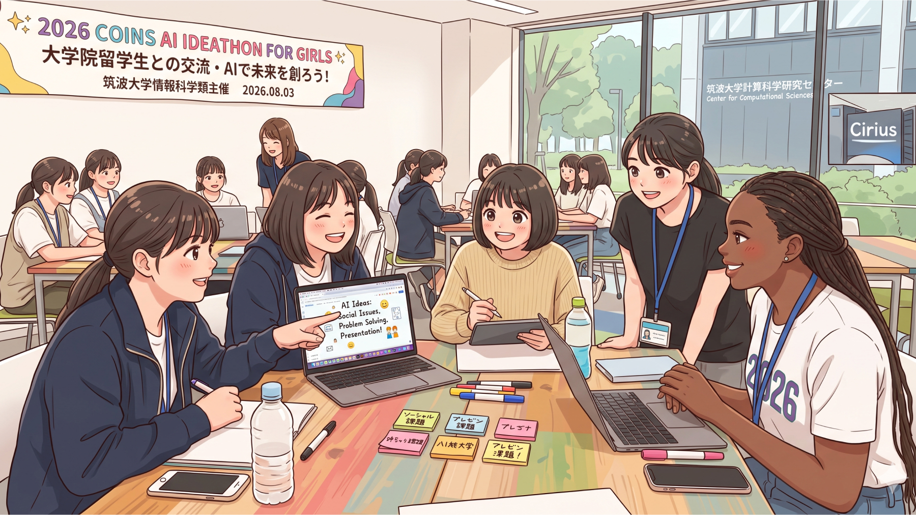 2026 COINS AIアイデアソン for Girlsのイメージ
